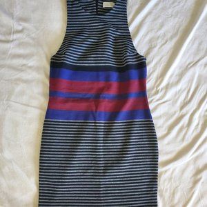 Amanda Uprichard Bodycon Striped Dress